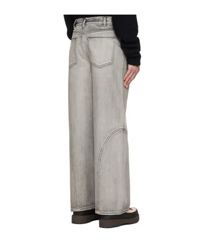 Heliot Emil Basalt Belt Loop Jeans In Gray