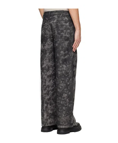 Heliot Emil Basalt Belt Loop Jeans In Brown