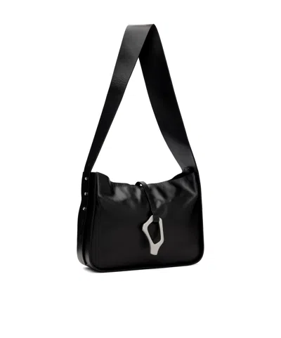 Heliot Emil Confluence Adjustable Shoulder Strap Shoulder Bag In Black
