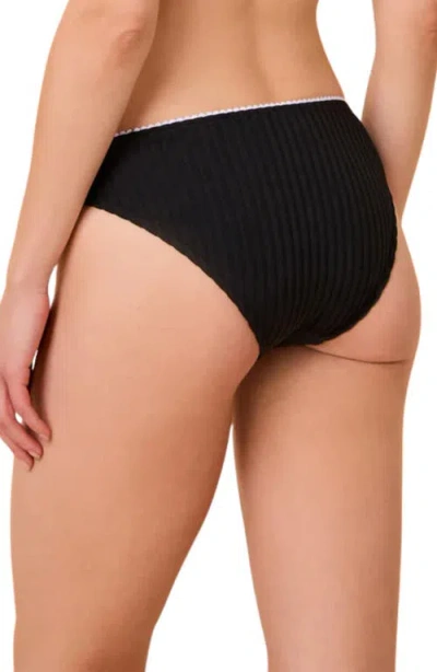 Solid & Striped The Daphne Bikini Bottoms In Black