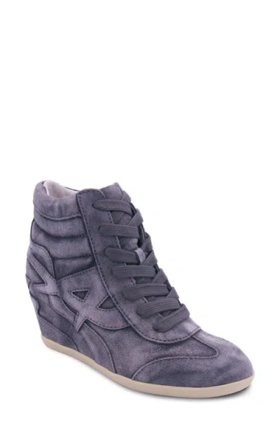 Ash Boradia Wedge Sneaker In Blue