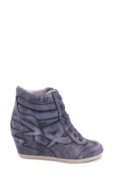 Ash Boradia Wedge Sneaker In Blue