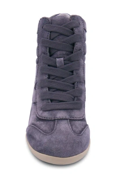 Ash Boradia Wedge Sneaker In Blue