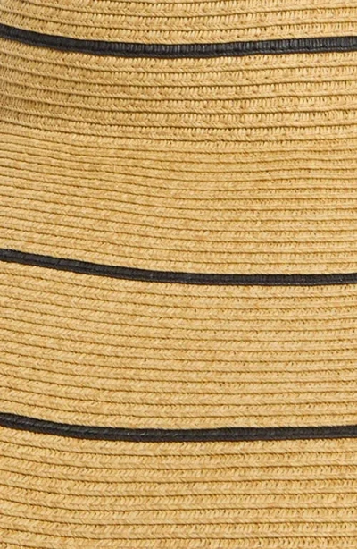 L*space Lspace Jess Packable Straw Sun Hat In Gold