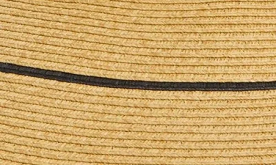 L*space Lspace Jess Packable Straw Sun Hat In Gold