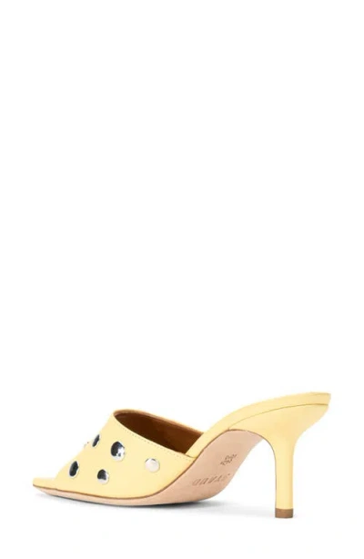 Staud Bea Mules Butter Studs In Yellow