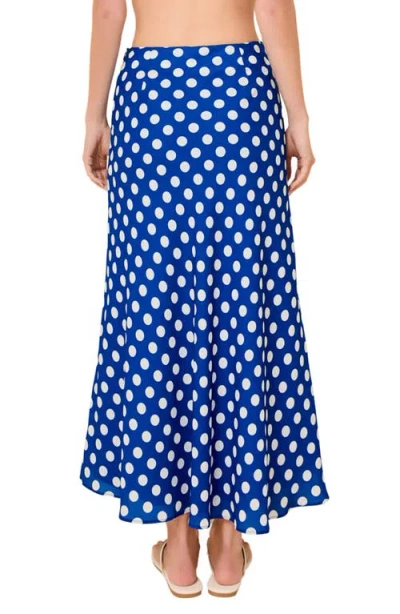 Solid & Striped The Selma Dot Maxi Skirt In Multi