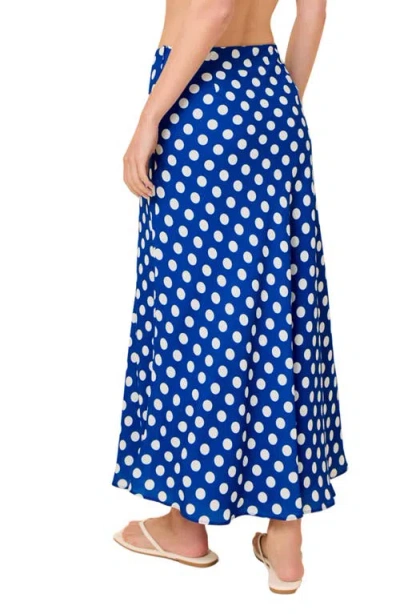 Solid & Striped The Selma Dot Maxi Skirt In Multi