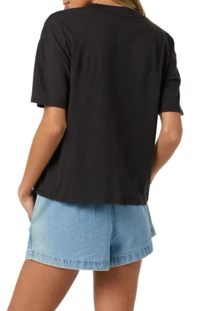 O'neill Board Embroidered T-shirt In Black