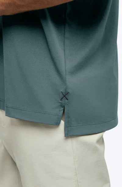 Cuts Ao Split Hem T-shirt In Green