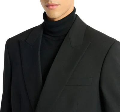 Balmain Wool 2-button Jacket In Black