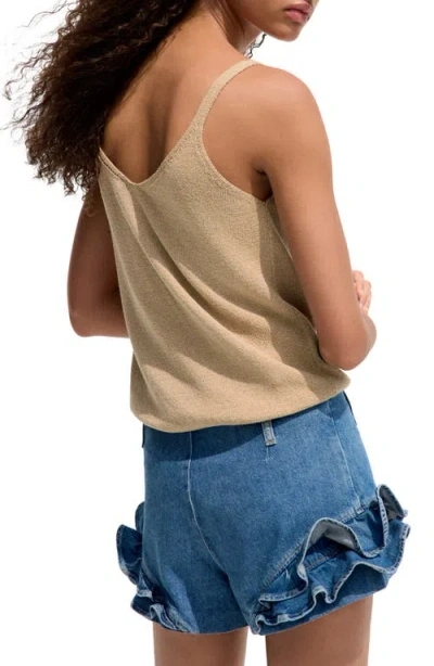 Mango Camisole In Neutral