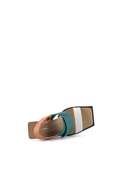 United Nude Construct Hi Sandals In Multi