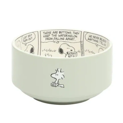 Peanuts Bonbon Bites Stoneware Stackable Bowl Set In Multi