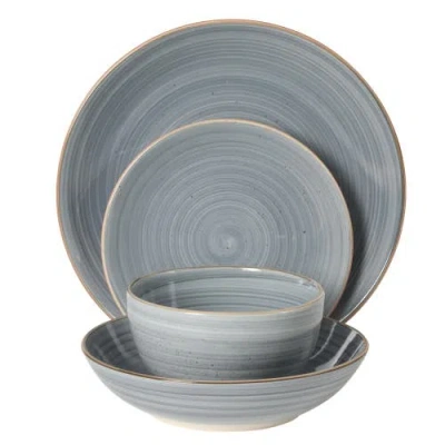 Gibson Home Stonebury Handpainted Stoneware Dinnerware Set In Multi