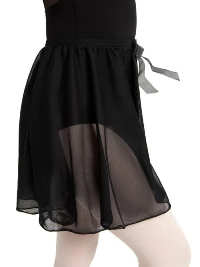 Capezio Pull On Circular Skirt In Black