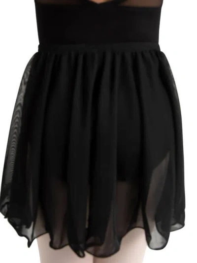 Capezio Pull On Circular Skirt In Black