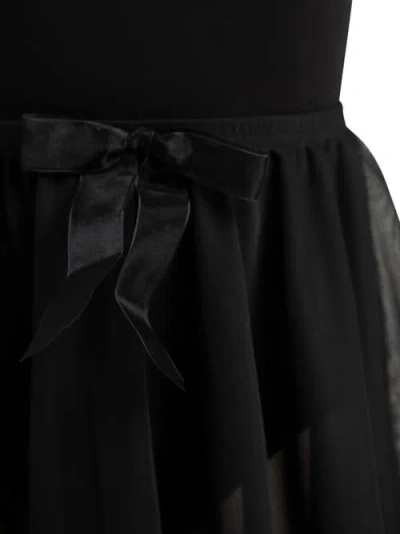 Capezio Pull On Circular Skirt In Black