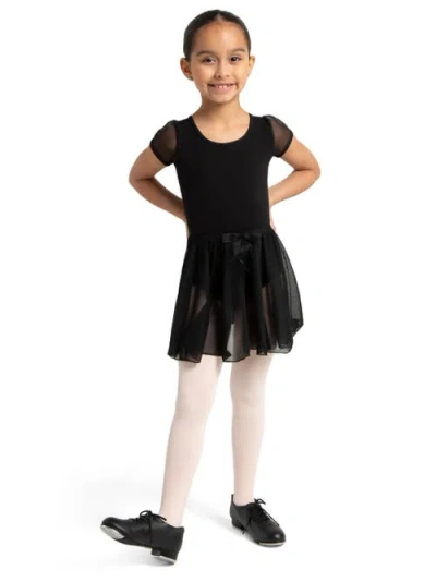 Capezio Pull On Circular Skirt In Black