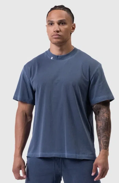 Asrv Tech Essential Relaxed Tee In Blue
