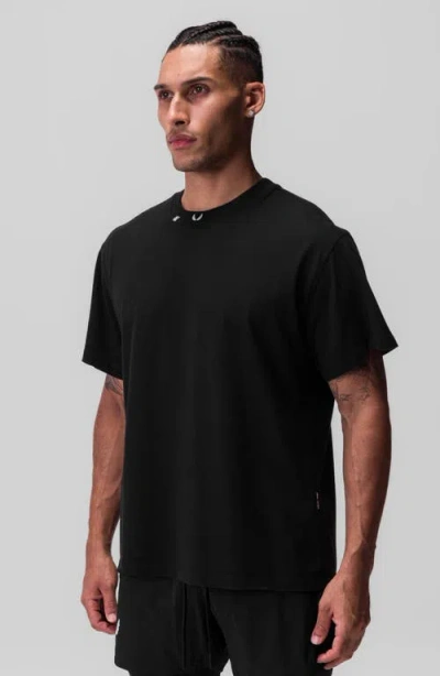 Asrv Tech Essential Relaxed Tee In Black