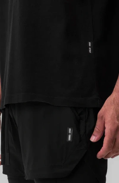 Asrv Tech Essential Relaxed Tee In Black