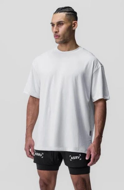 Asrv Supima Oversized Tee In White