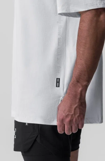 Asrv Supima Oversized Tee In White