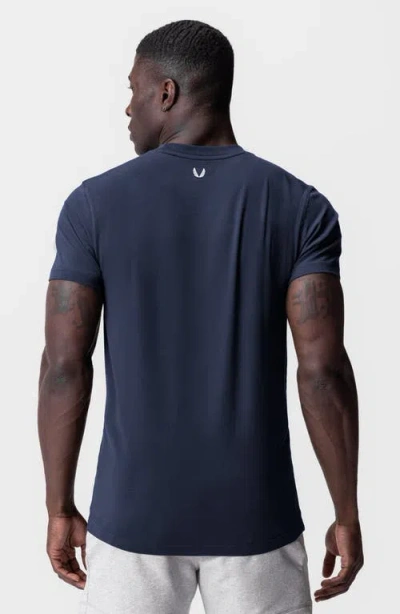 Asrv Supima Essential Tee In Blue