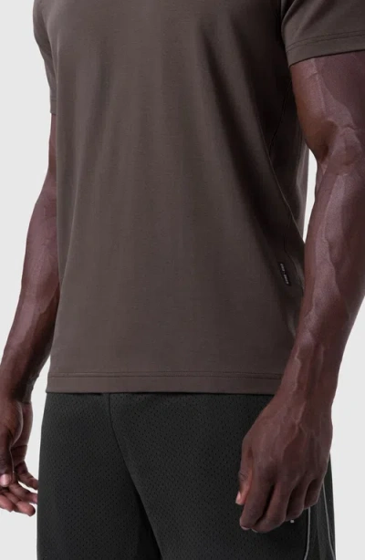 Asrv Supima Essential Tee In Brown