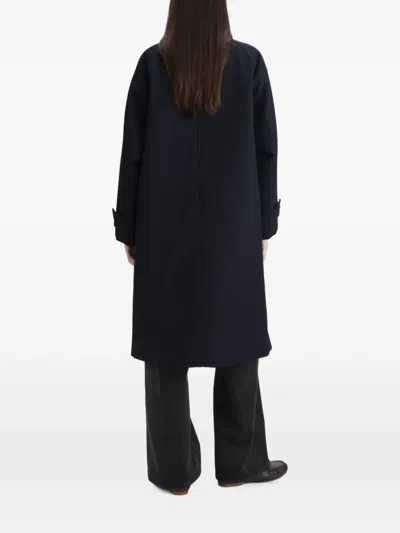 A.p.c. Mac Single-breasted Coat In Black