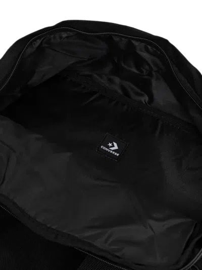 Converse Logo-patch Backpack In Black