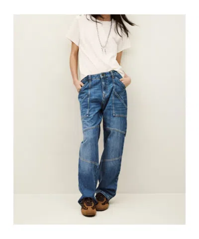Bash Elmer Embellished Shoulder T-shirt In White
