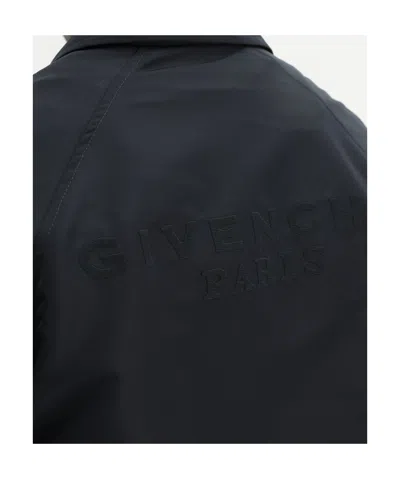 Givenchy Logo-embroidered Jacket In Black