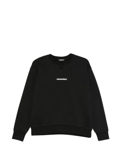 Dsquared2 Sweatshirt With Logo In Green