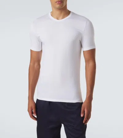 Zimmerli Jersey T-shirt In White