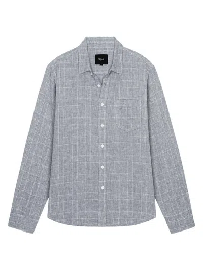 Rails Gracy Button Down Shirt Navy White In Multi