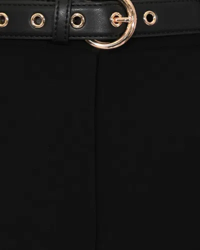 Max Mara Studio Pantalone Lungo Amico In Black