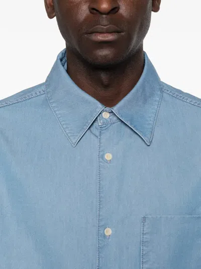 Sandro Klassisches Hemd In Blue