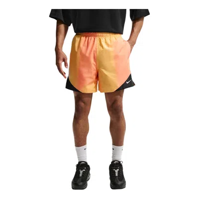 Nike Windrunner Shorts In Orange