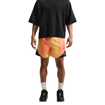 Nike Windrunner Shorts In Orange