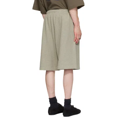 Essentials Drawstring Shorts In Green