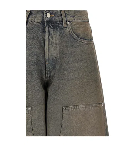 Haikure Belt Loop Jeans In Gray