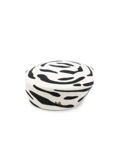 Ruslan Baginskiy Patterned Hat In White