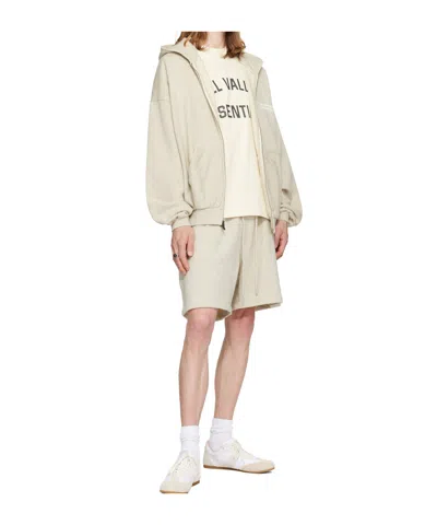 Essentials Drawstring Shorts In Neutral