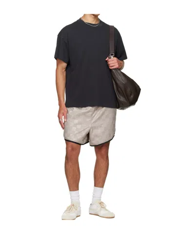 Essentials Drawstring Shorts In Brown