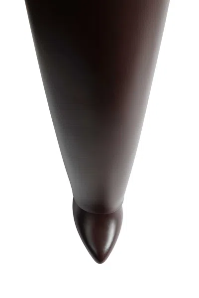 Givenchy Stylish Calf Leather Ankle Boots For Women In Brown