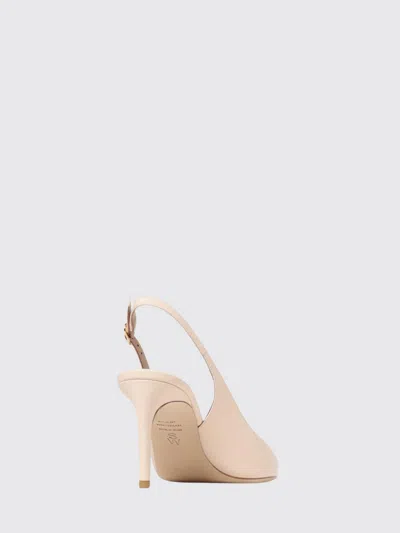 Stuart Weitzman Stuart Power Pointed-toe Slingback Pumps In Neutral