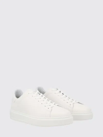 Woolrich Lace Up Low Top Shoes Rubber Sole In White