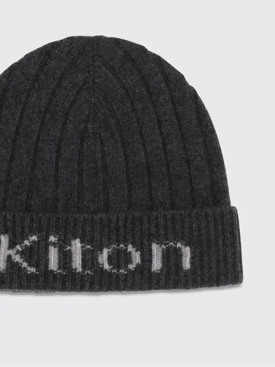 Kiton Hat Men In Gray